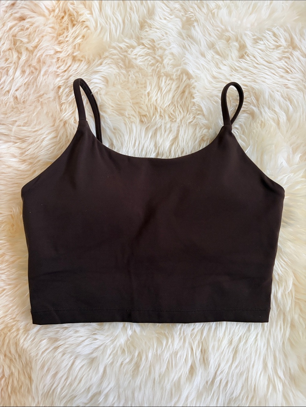 Adanola “Espresso” Cropped Tank Top